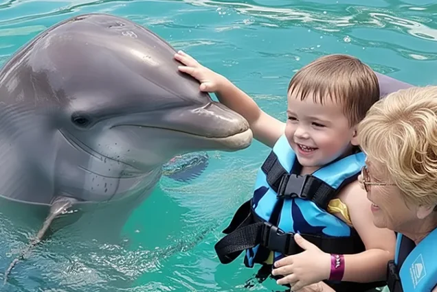 Stingray City, Dolphin Discovery and Turtle Center Ultimate Swim Grand Cayman Experience package